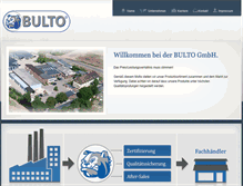 Tablet Screenshot of bulto.de